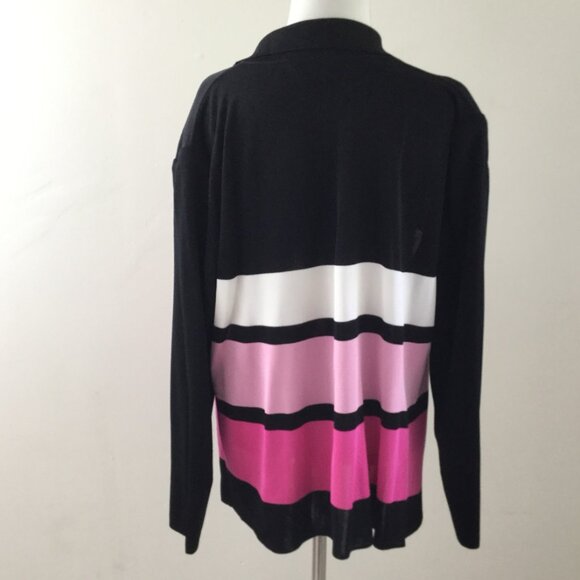 Exclusively Misook Button Up Cardigan l/p - Picture 5 of 7